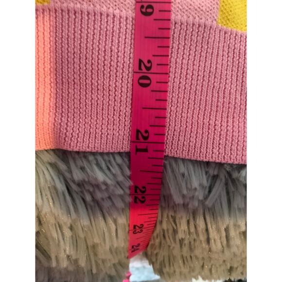 English Factory Colorblock 70s Multicolor Cardigan - Size Medium - Picture 5 of 5